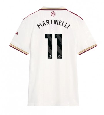 Arsenal Gabriel Martinelli #11 Replica Third Stadium Shirt for Women 2025-26 Short Sleeve
